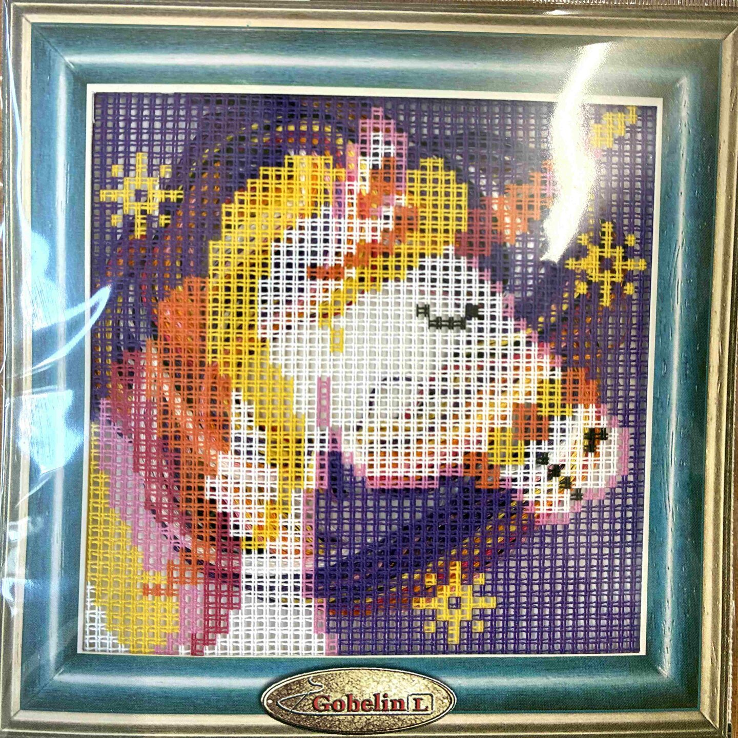 Jednorožec, súprava na vyšívanie SOULOS, 14x14cm