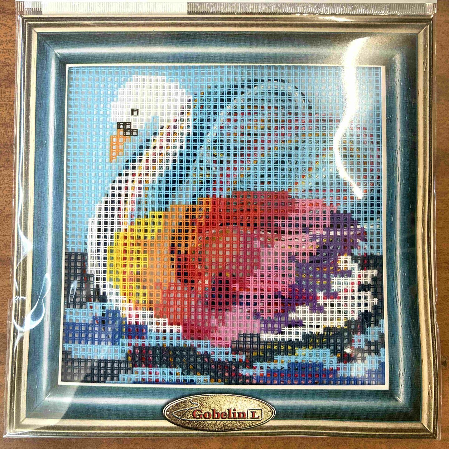 Labuť, souprava na vyšívání SOULOS, 14x14cm