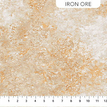 Bavlněná látka Stonehenge Iron Ore Sandstone