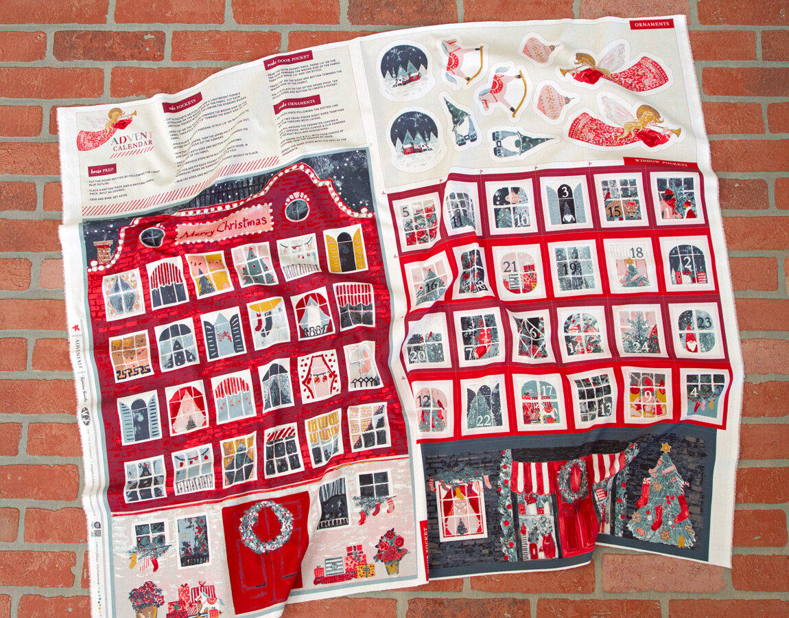 Bavlněná látka Panel Jingle All the Letters Panel