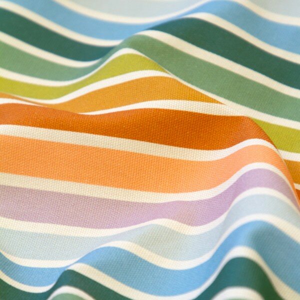 Bavlnená látka Canvas Home deco - Summer Stripe