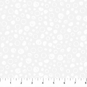 Basically white scribble spots