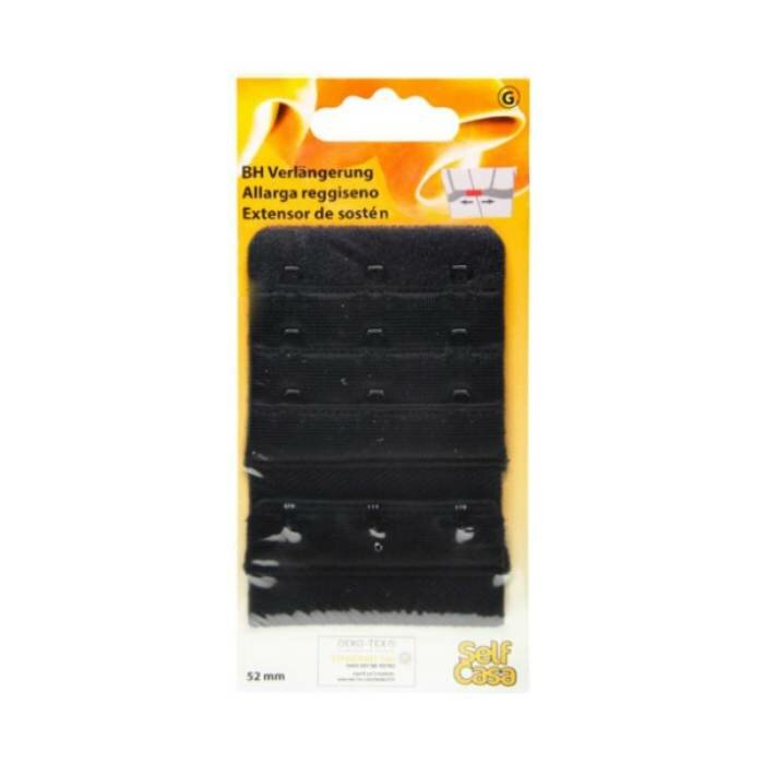 C341307-00000 Predlžovač podprsenky, 52 mm, 1 ks, čierny