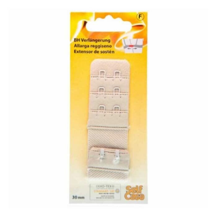 C341303-00000 Predlžovač podprsenky, 30 mm, 1 ks, koža