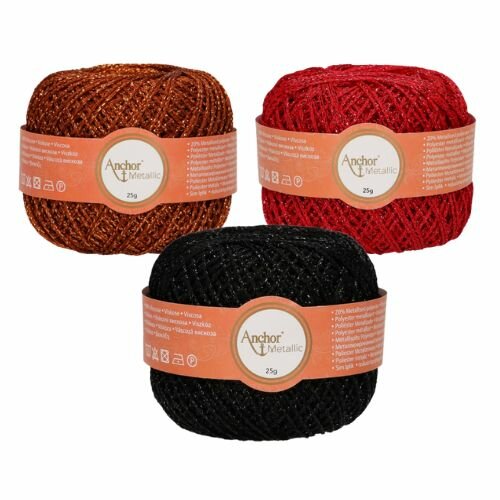 4716000 Anchor Metallic FAREBNÉ, 10 x 25g