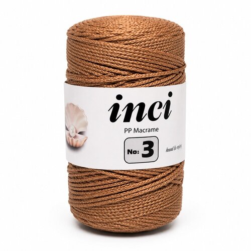 993001 Háčkovacia priadza INCI PP Marcame 3mm; 6x100g