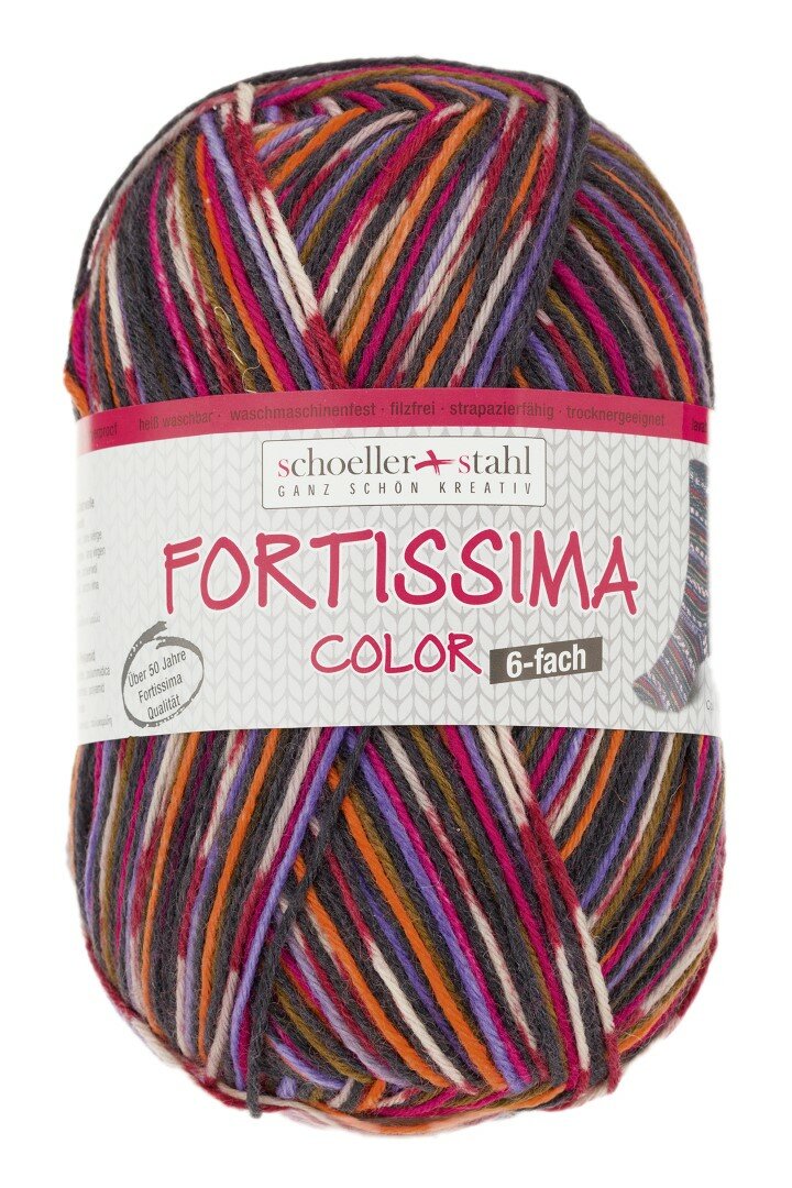 90008 SCHOELLER+STAHL FORTISSIMA COLOR 6-fach, 5x150g