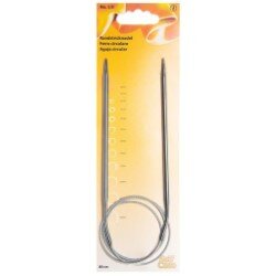 C223803-00000 Ihlice kruhové, 80 cm, veľk. 3, strieborné