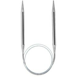 C223808-00000 Ihlice kruhové, 80 cm, veľk. 8, strieborné