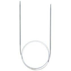 C223813-00000 Ihlice kruhové, 80 cm, veľk. 3,5, strieborné